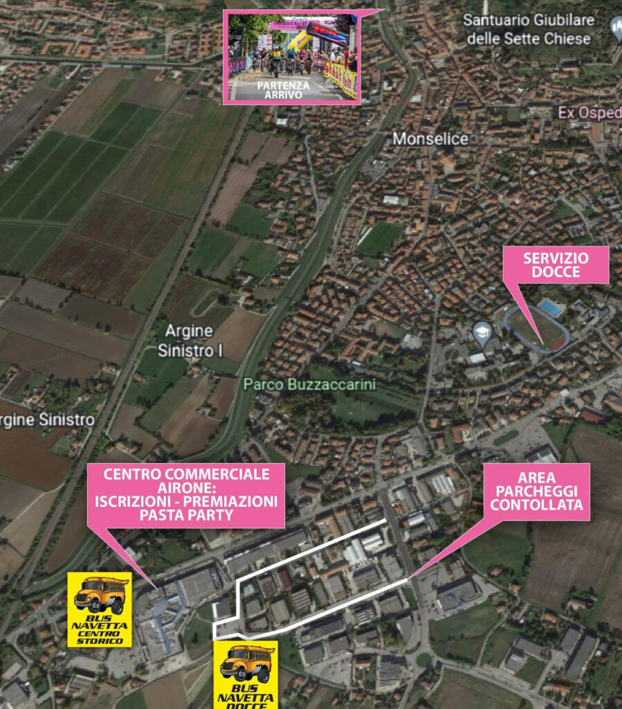 logistica Monselice in Rosa 2022